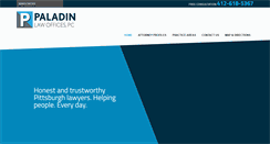 Desktop Screenshot of paladinlawoffices.com