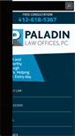 Mobile Screenshot of paladinlawoffices.com